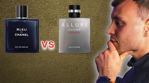 chanel allure homme sport vs bleu de chanel|chanel allure homme sport boots.